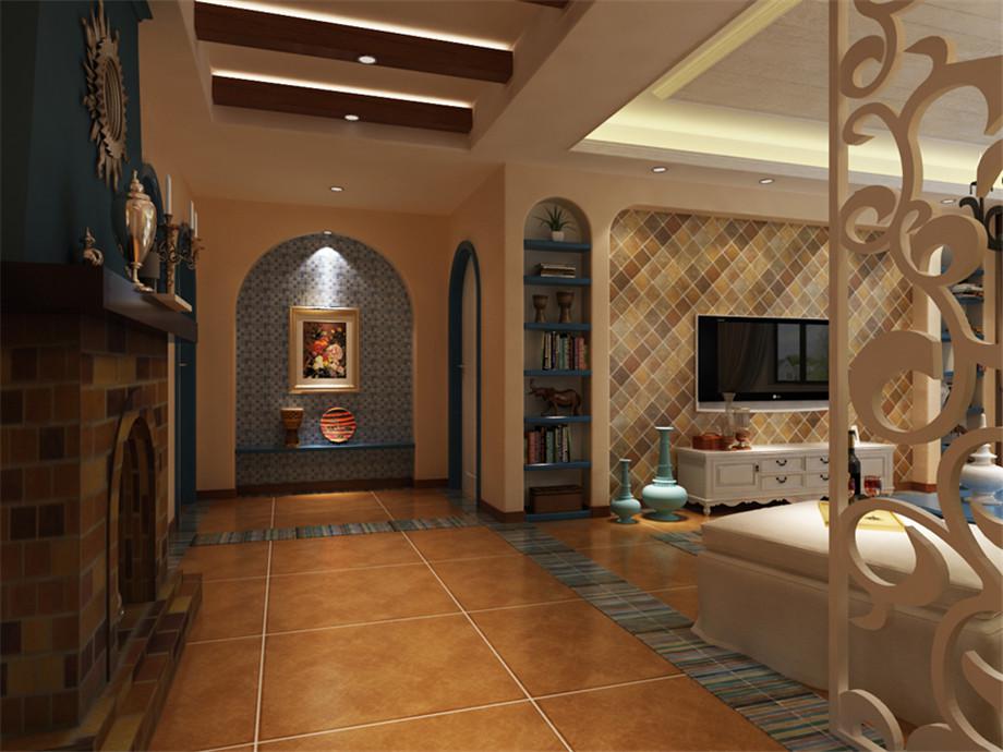 天慧國際128平地中海風格設計方案