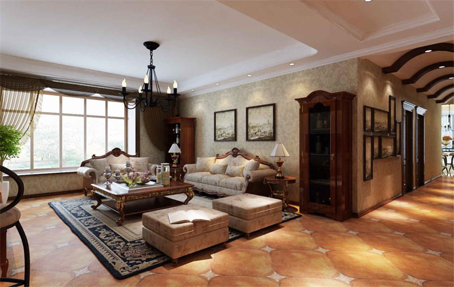 財(cái)經(jīng)學(xué)院家屬院206平美式風(fēng)格設(shè)計(jì)方案