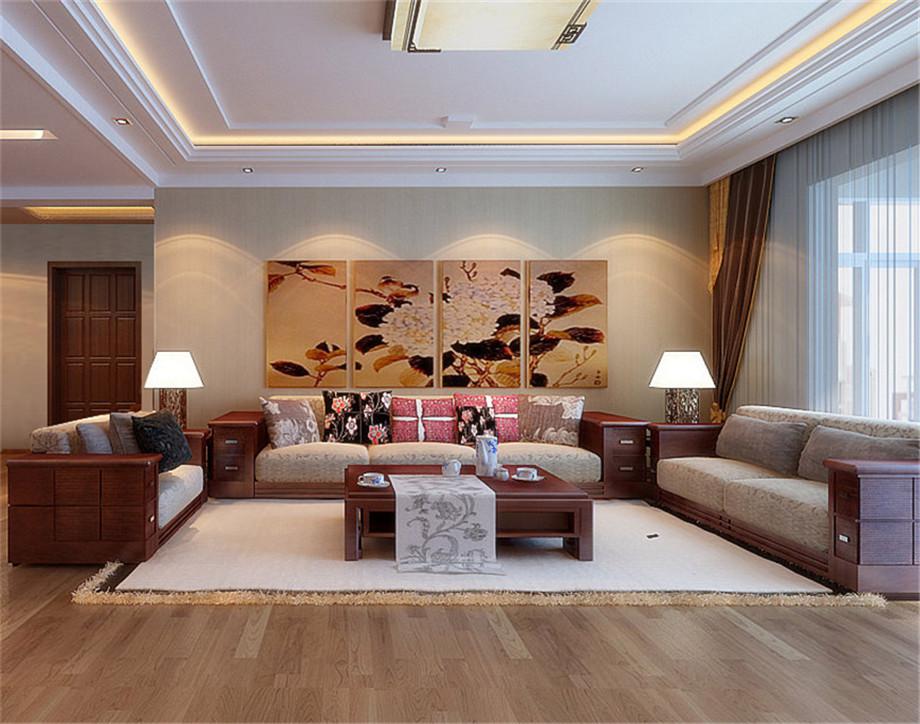 曲江諸子階144平現(xiàn)代中式風(fēng)格設(shè)計方案