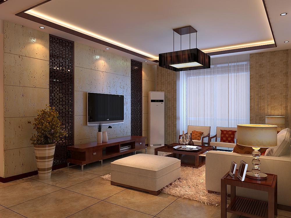 公路局家屬院140平簡約中式風(fēng)格設(shè)計(jì)方案