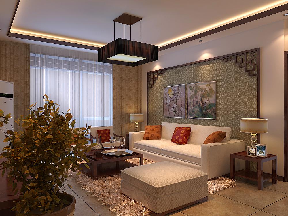 公路局家屬院140平簡約中式風(fēng)格設(shè)計(jì)方案