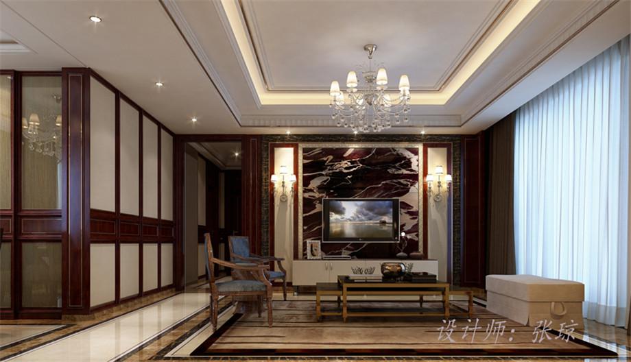 振業(yè)泊墅190平新中式風(fēng)格設(shè)計方案
