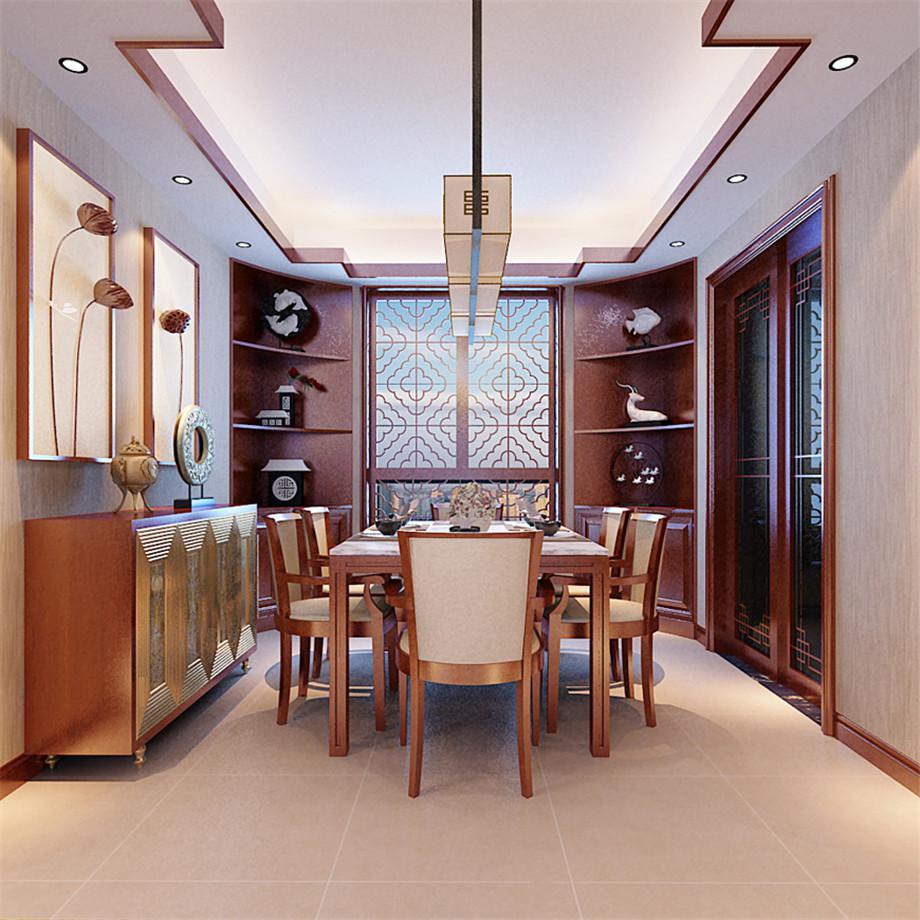鐵一院180平新中式風(fēng)格設(shè)計(jì)方案