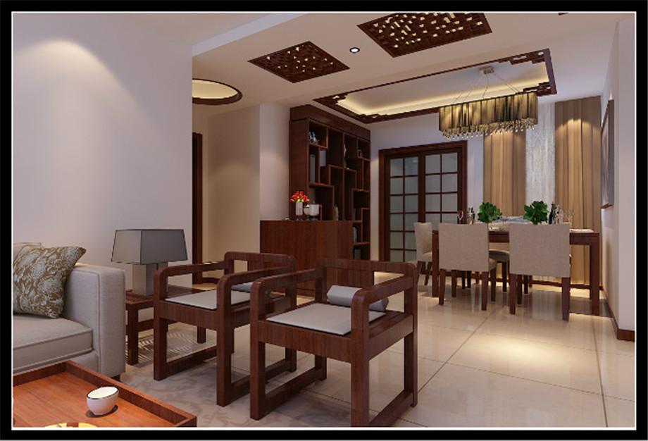 文景小區(qū)110平新中式風(fēng)格設(shè)計(jì)方案