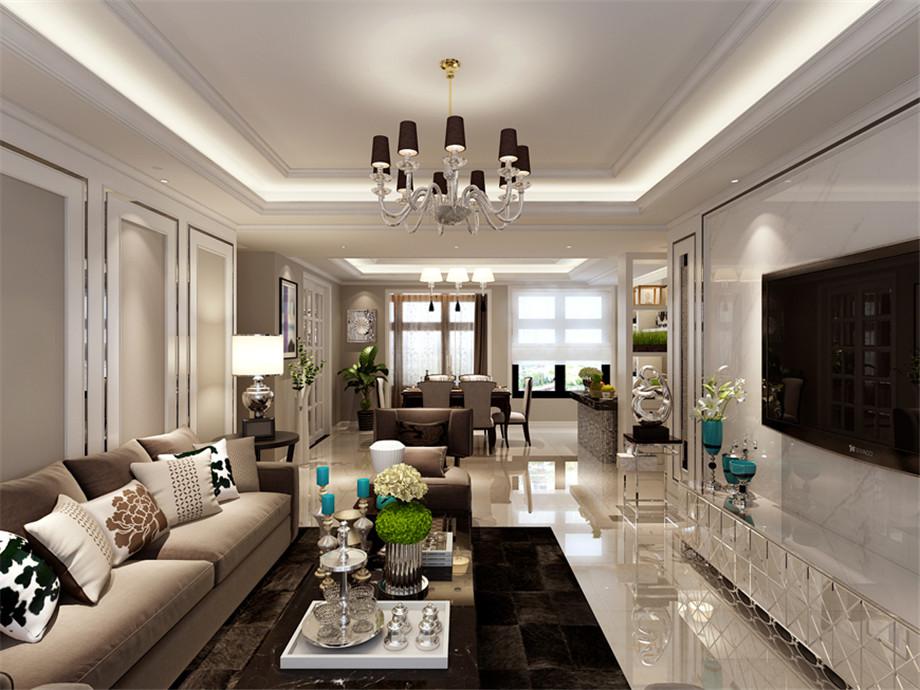 融僑城140平歐式風格設計方案