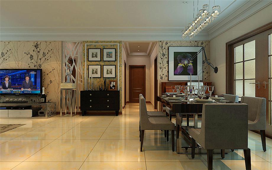 火箭軍工程大學130平現(xiàn)代簡約設計方案