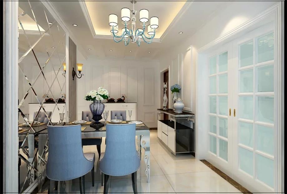 融僑城小區(qū)120平歐式風(fēng)格設(shè)計方案