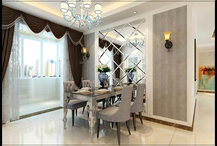 融僑城小區(qū)120平歐式風(fēng)格設(shè)計方案