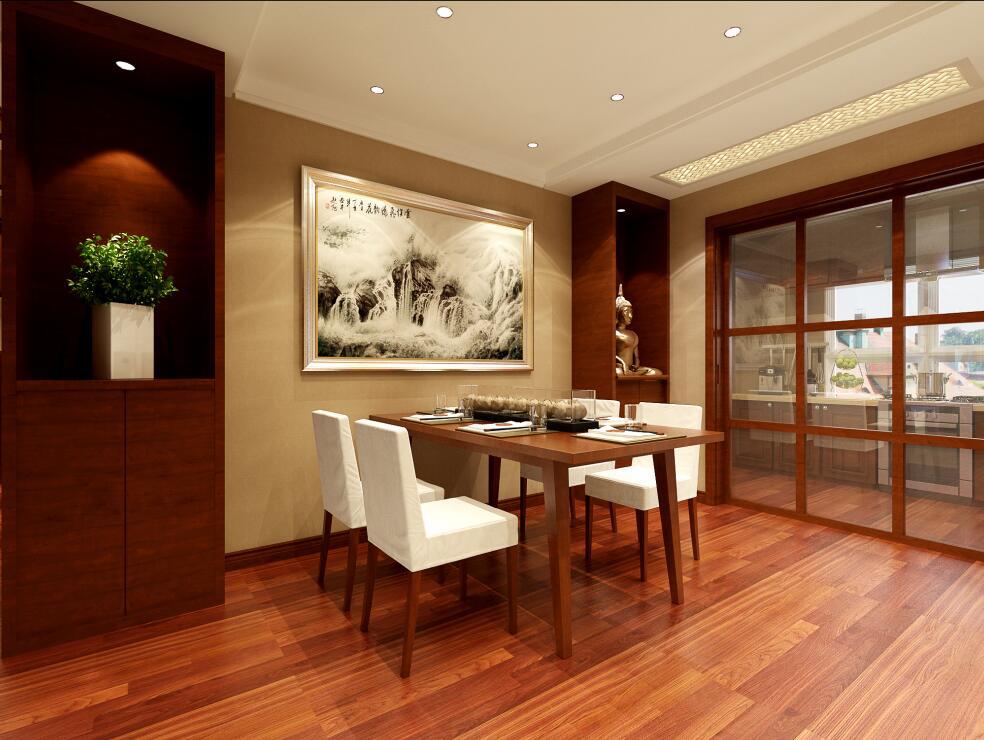 西北大學(xué)160平新中式風(fēng)格設(shè)計(jì)方案