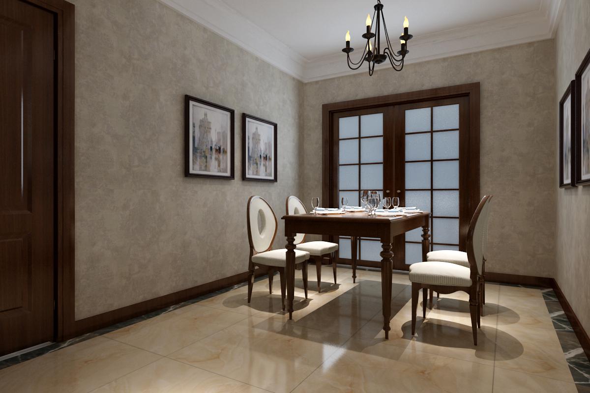 海德堡140平美式鄉(xiāng)村風格設計方案