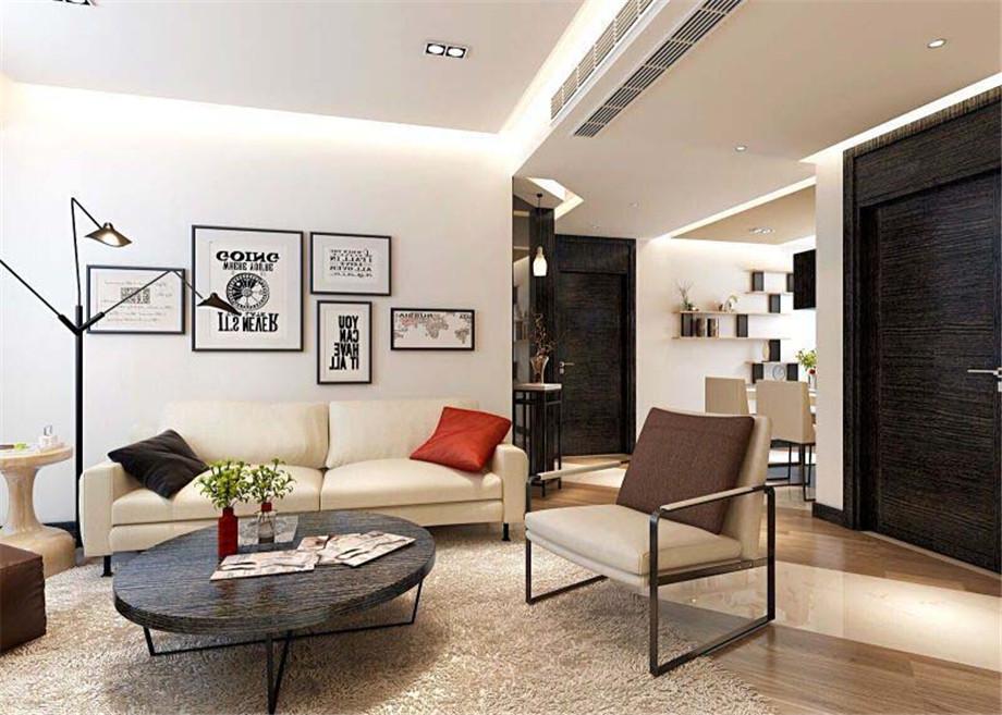 觀湖大第115平米現(xiàn)代簡約風格設計方案