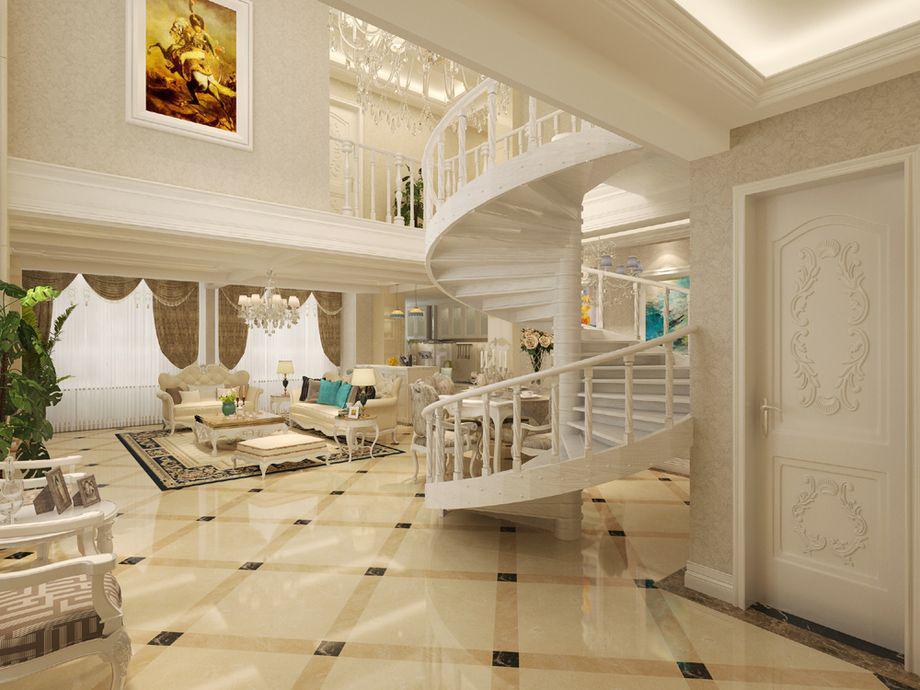 安康 財(cái)園小區(qū) 246平歐式風(fēng)格設(shè)計(jì)方案