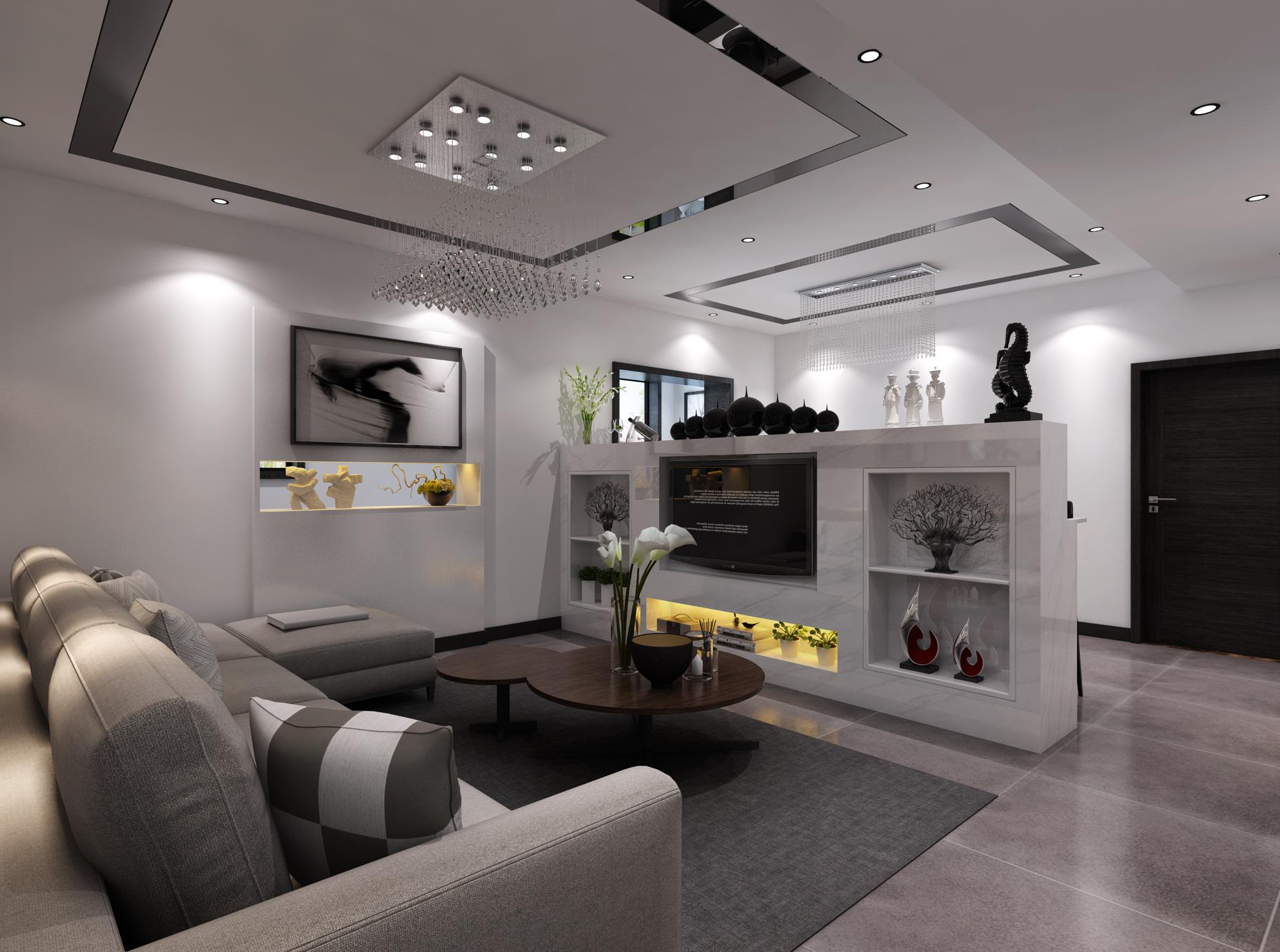 香榭蘭庭109平現(xiàn)代簡約風(fēng)格設(shè)計方案