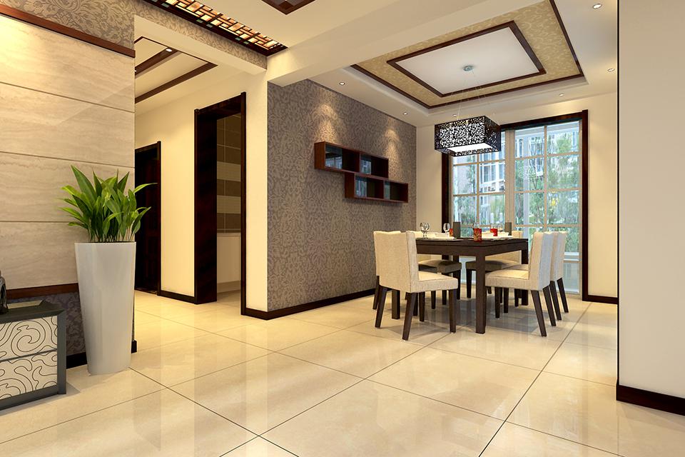 天朗五瓏130平新中式風(fēng)格設(shè)計方案