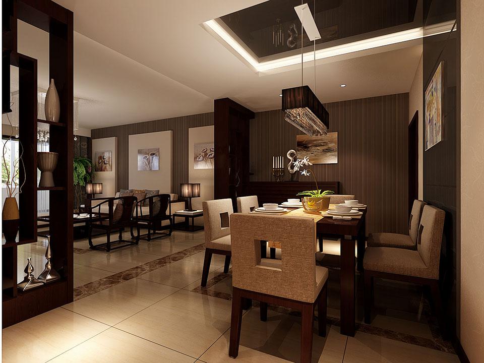 紫薇東進(jìn)180平米中式風(fēng)格設(shè)計(jì)方案