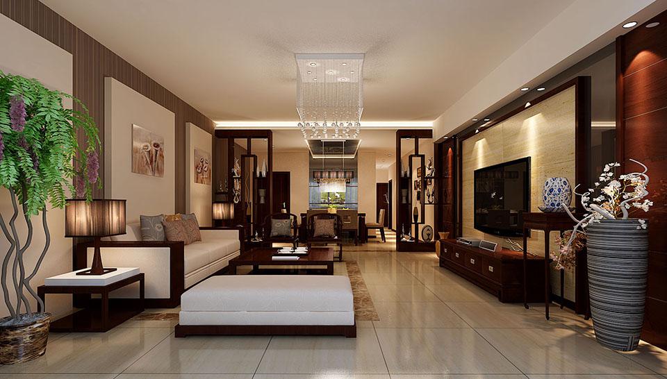 紫薇東進(jìn)180平米中式風(fēng)格設(shè)計(jì)方案