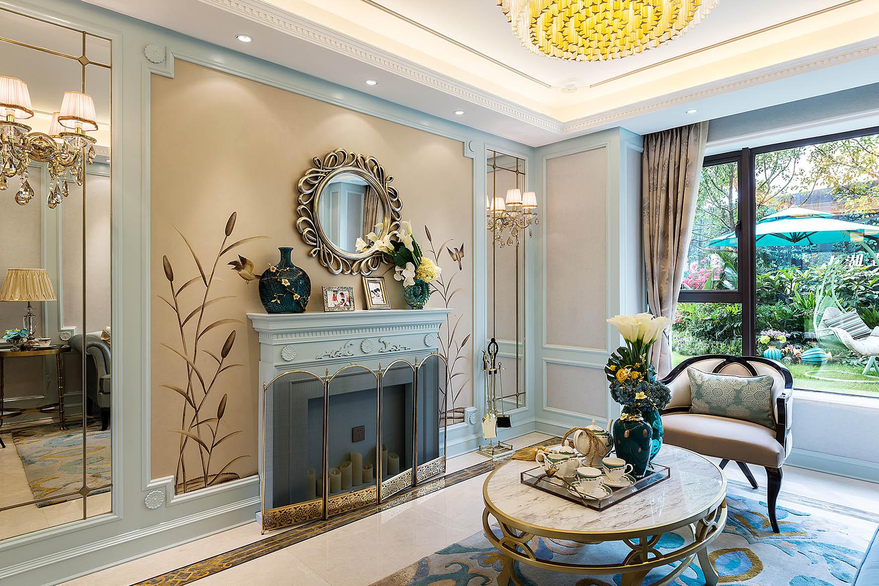 保利·香檳133平法式風(fēng)格設(shè)計(jì)方案