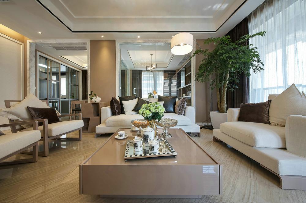 金色花語(yǔ)城140平簡(jiǎn)約風(fēng)格設(shè)計(jì)方案