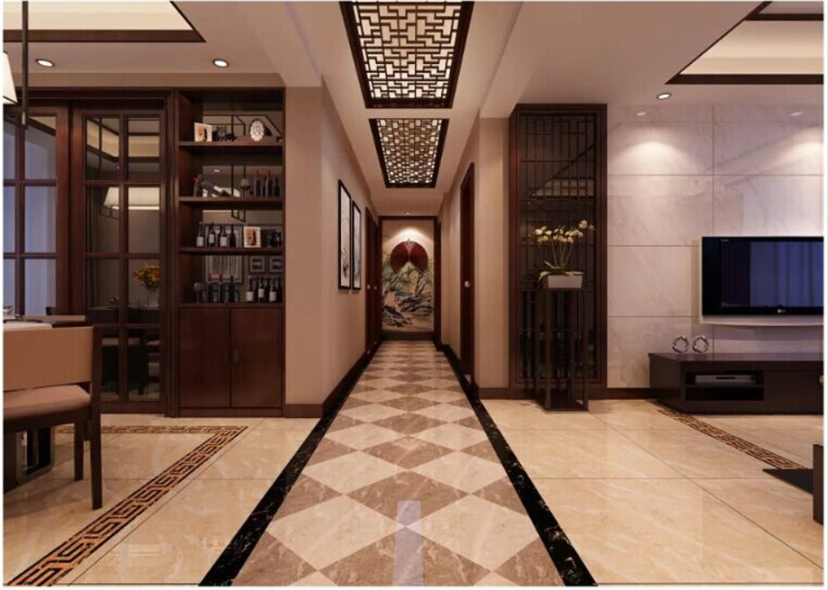 保利拉菲公館116平中式風格設計方案