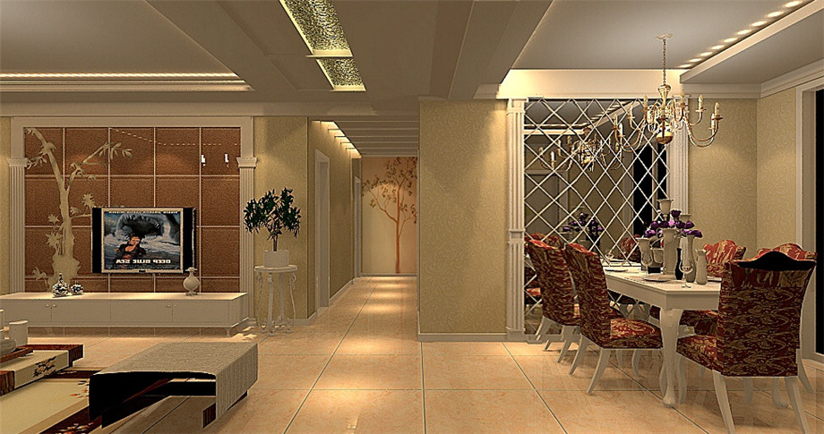 紫薇永和坊160平簡約風格設計方案