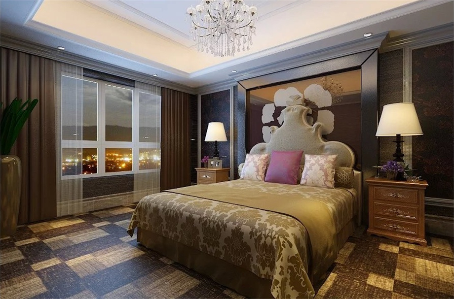 鴻基紫韻220平后現(xiàn)代風(fēng)格設(shè)計(jì)方案