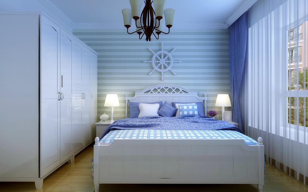 榮華北經(jīng)城127平地中海風(fēng)格設(shè)計(jì)方案