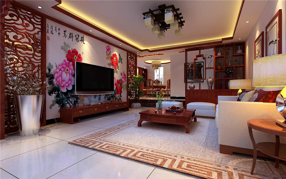 利君未來城120平現(xiàn)代中式風(fēng)格設(shè)計方案