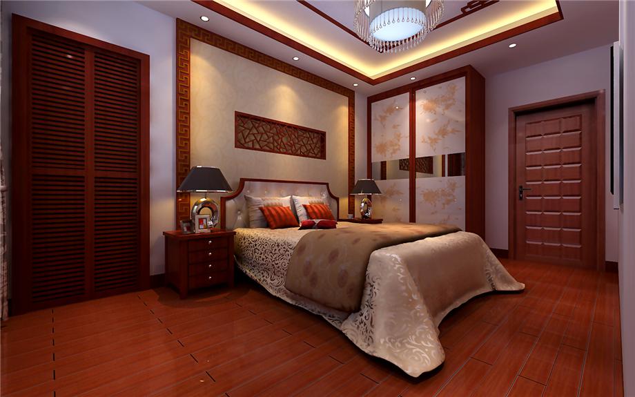 利君未來城120平現(xiàn)代中式風(fēng)格設(shè)計方案