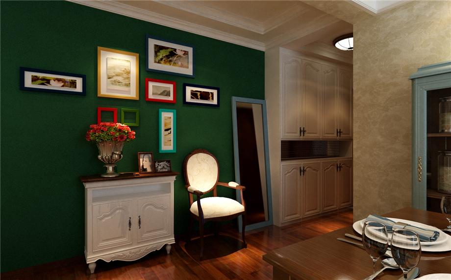 龍?zhí)烀?14平美式風(fēng)格設(shè)計方案