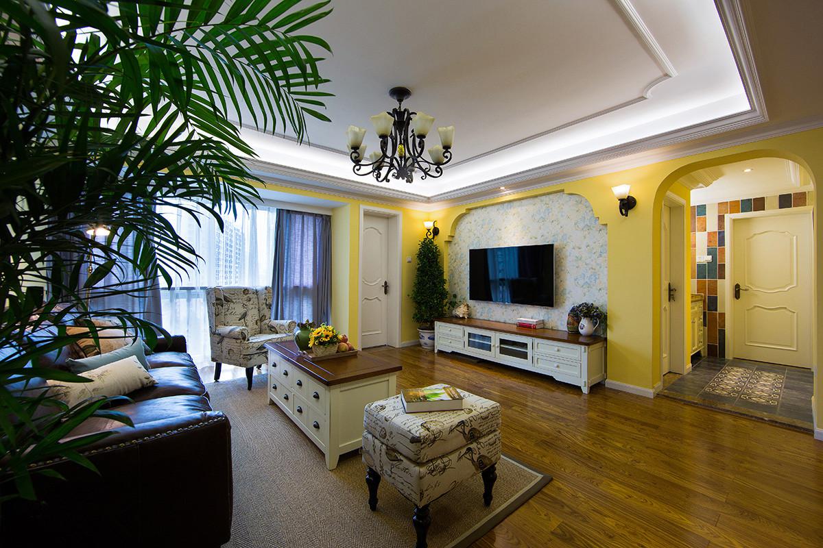 碧璽華庭120平美式田園風(fēng)格設(shè)計方案