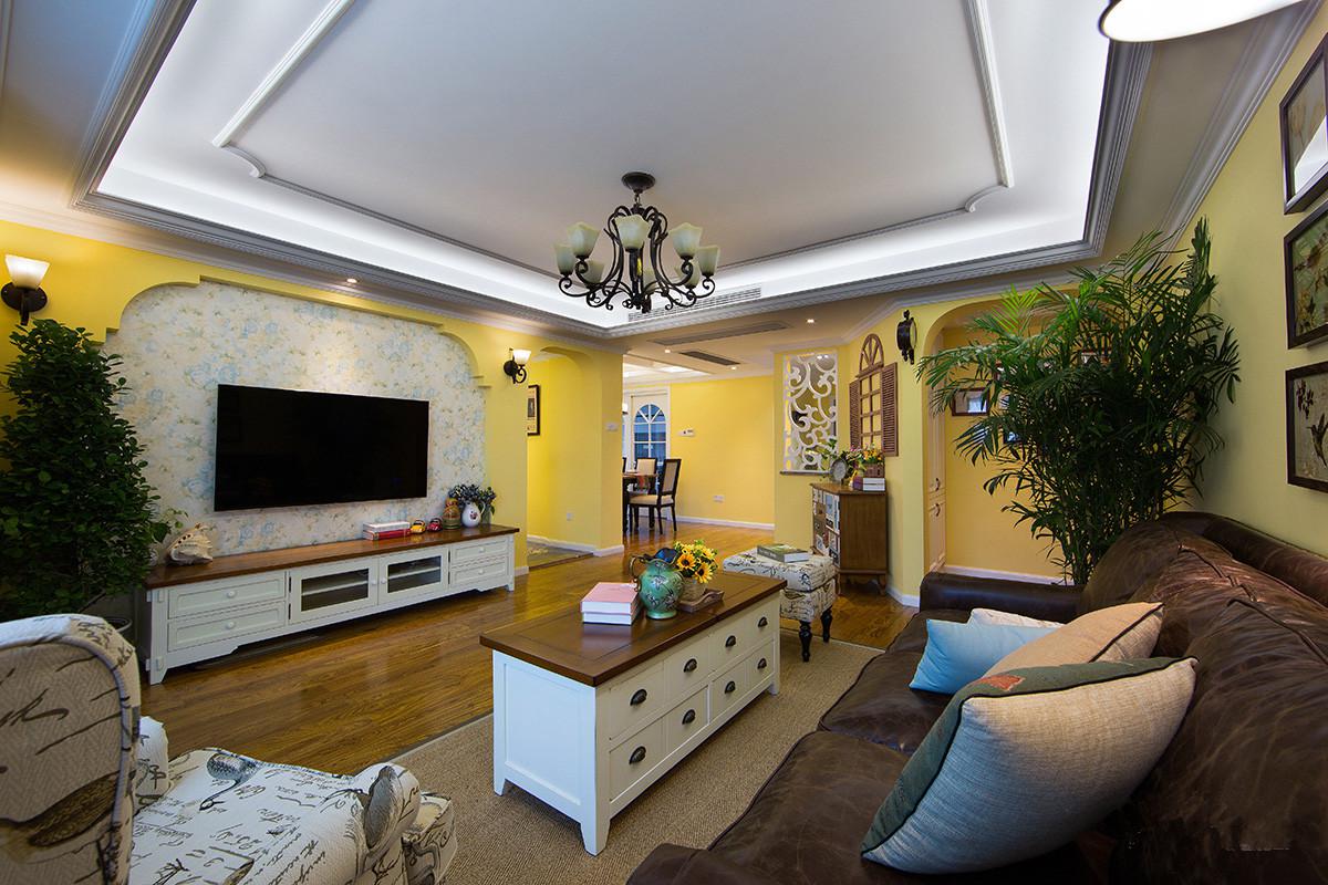 碧璽華庭120平美式田園風(fēng)格設(shè)計方案