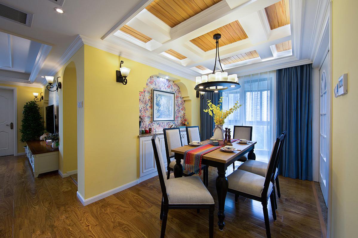 碧璽華庭120平美式田園風(fēng)格設(shè)計方案