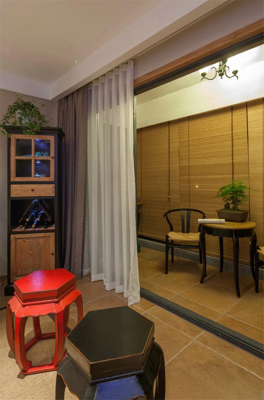 陜核家屬樓141平新中式風(fēng)格設(shè)計方案