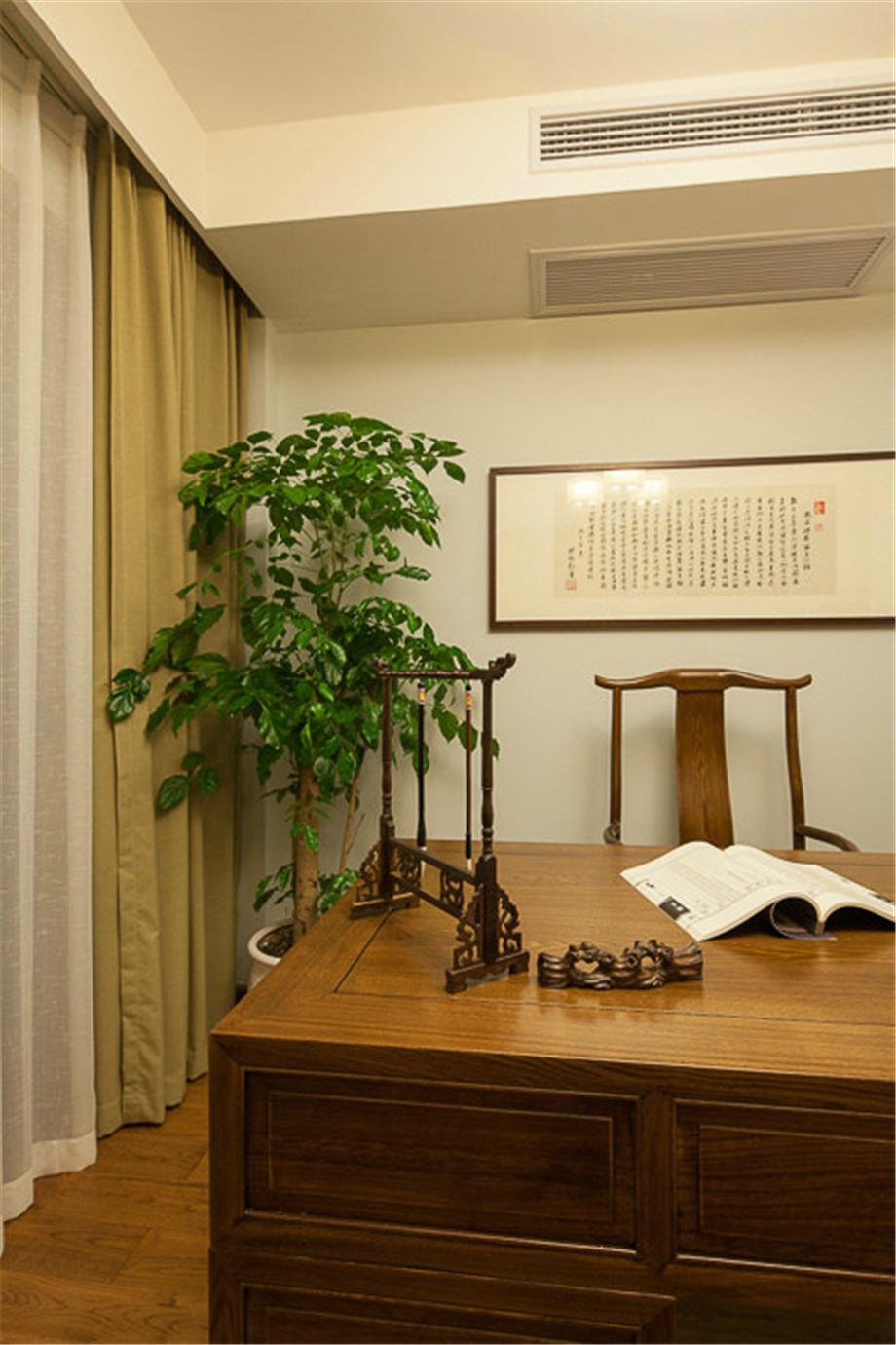 陜核家屬樓141平新中式風(fēng)格設(shè)計方案