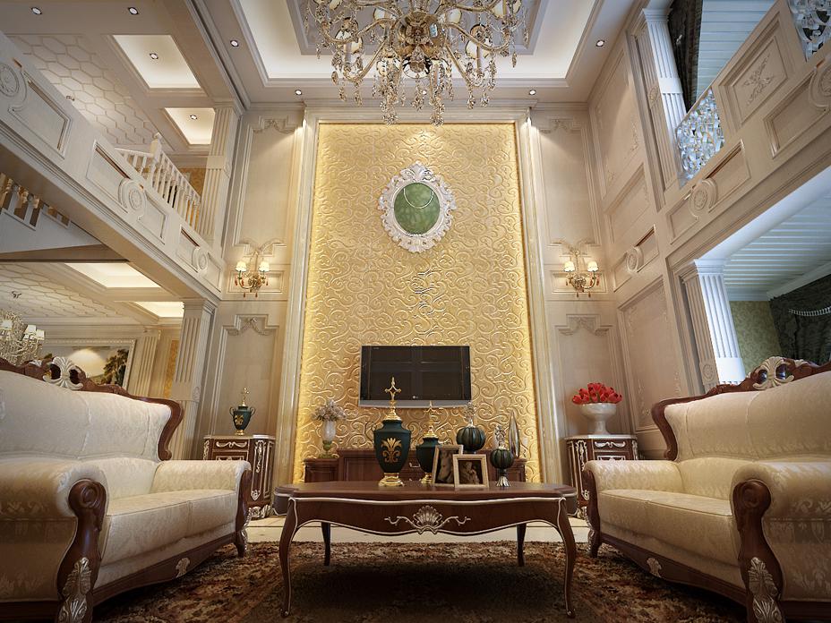 金地湖城大境350平歐式風(fēng)格設(shè)計(jì)方案