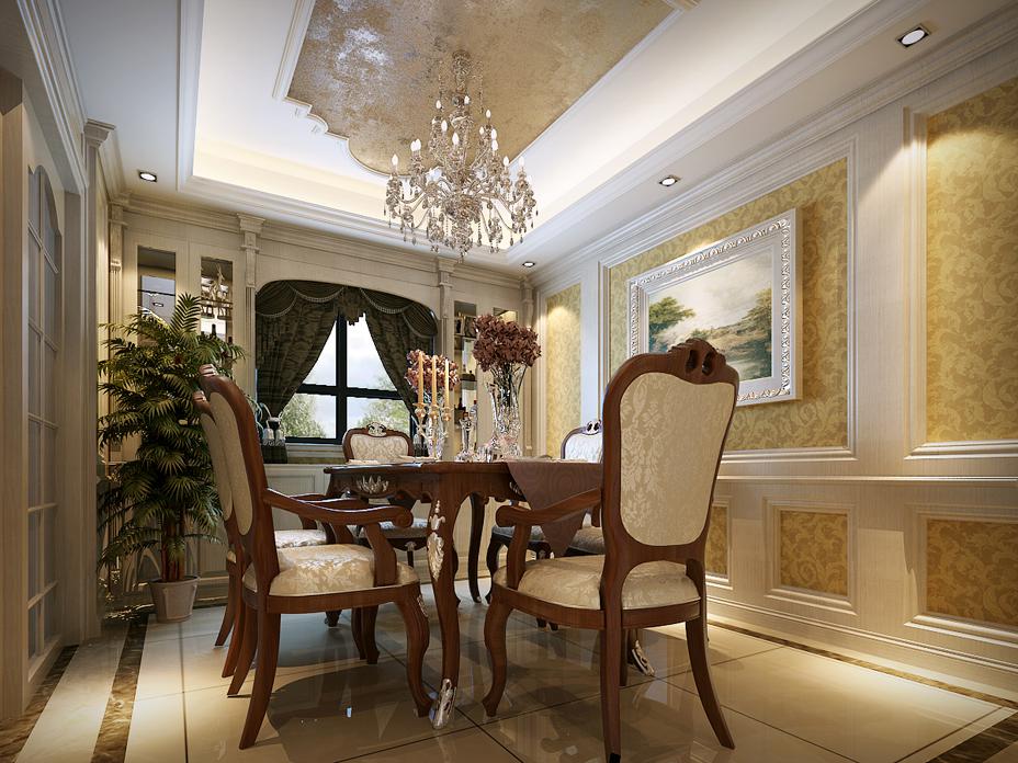 金地湖城大境350平歐式風(fēng)格設(shè)計(jì)方案