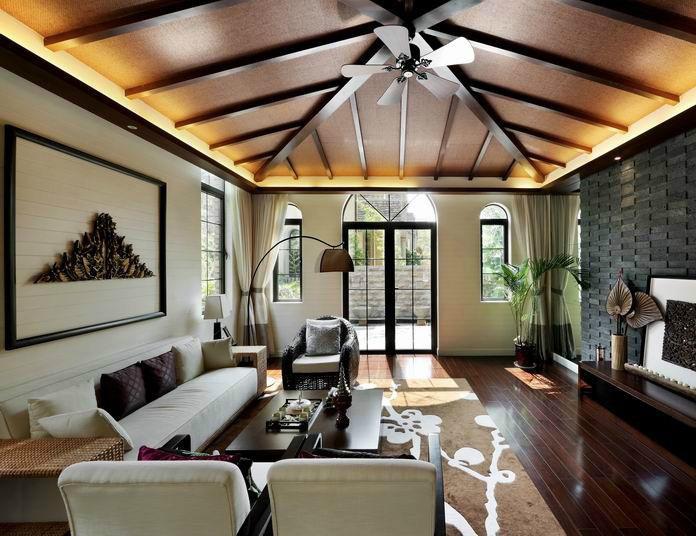 御景城140平東南亞風(fēng)格設(shè)計方案