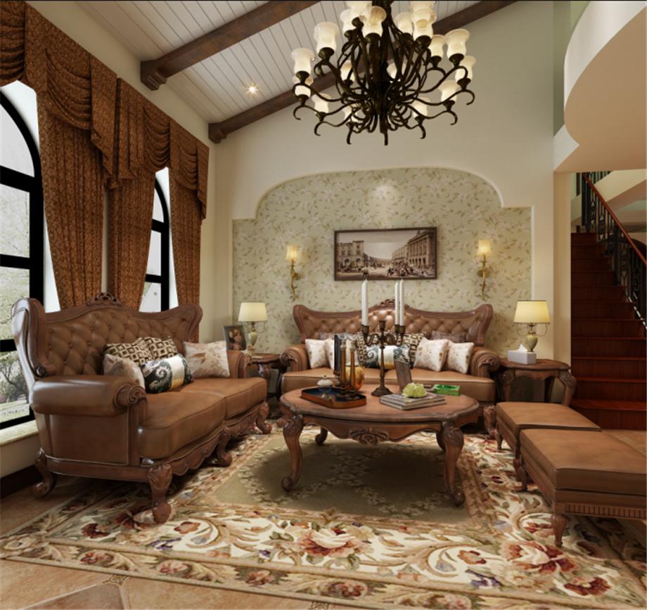 香江灣170平美式鄉(xiāng)村風(fēng)格設(shè)計方案