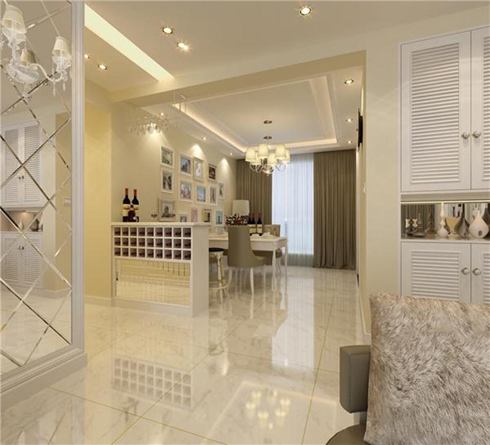 雅荷四季城140平簡約風(fēng)格設(shè)計(jì)方案