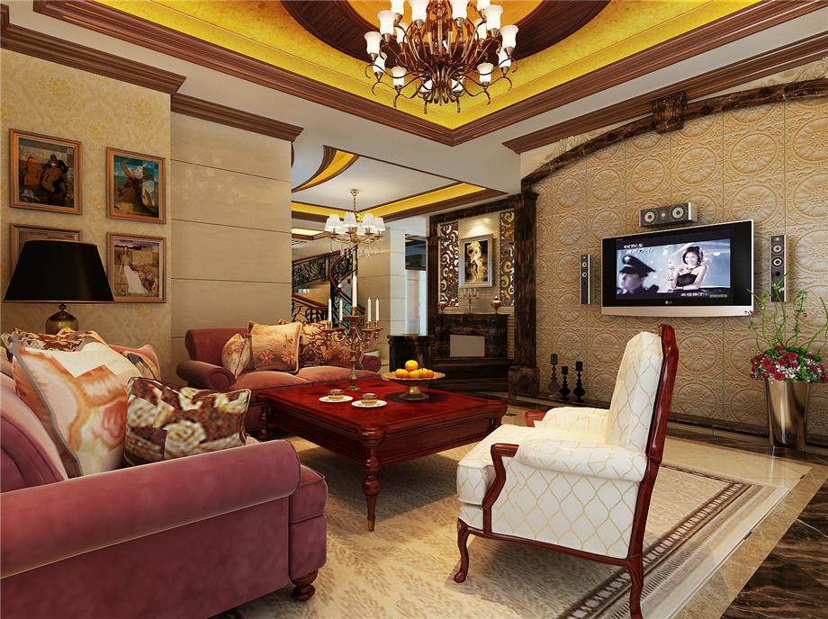 竹蹊別墅復(fù)式歐式風(fēng)格方案設(shè)計(jì)