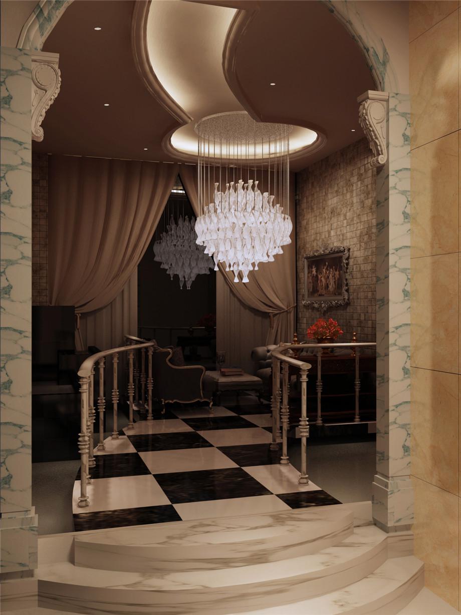 曲江觀山悅142平歐式風(fēng)格設(shè)計方案