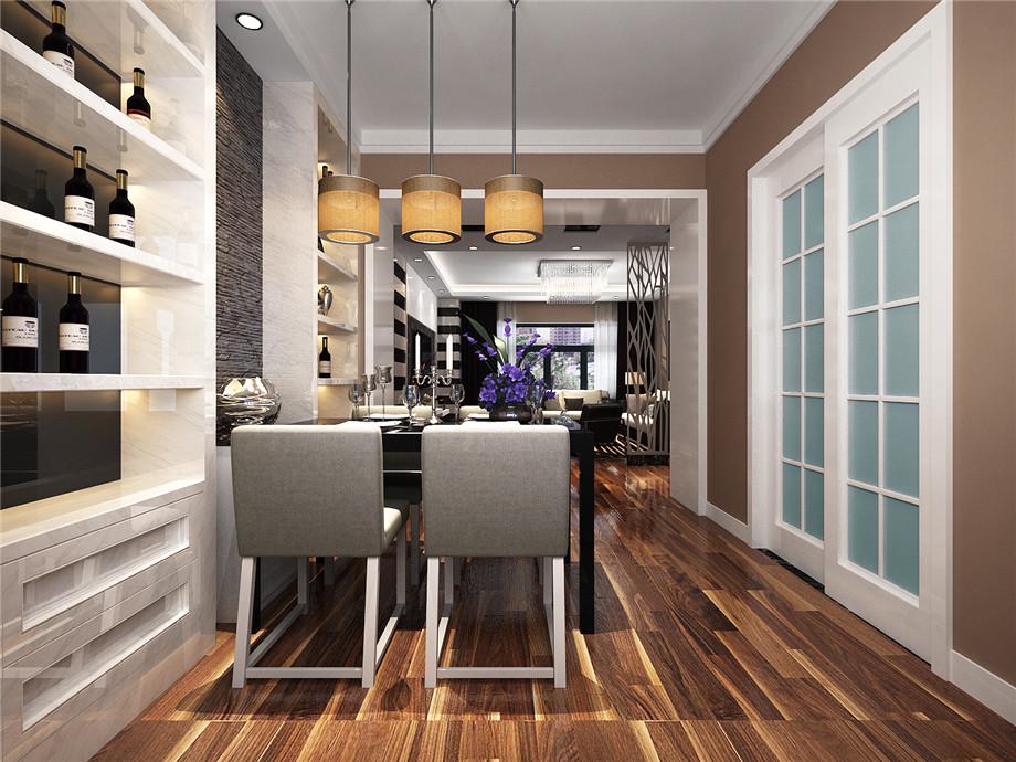 楚江新城140平后現(xiàn)代風(fēng)格設(shè)計(jì)方案