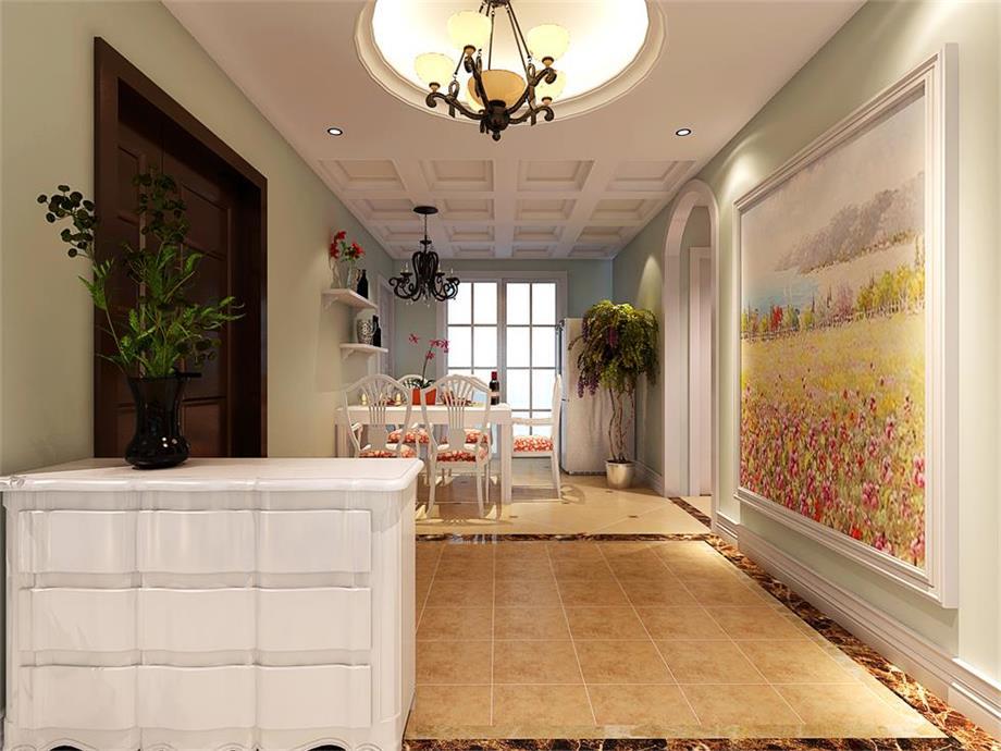 銘城國際130平田園風(fēng)格設(shè)計(jì)方案