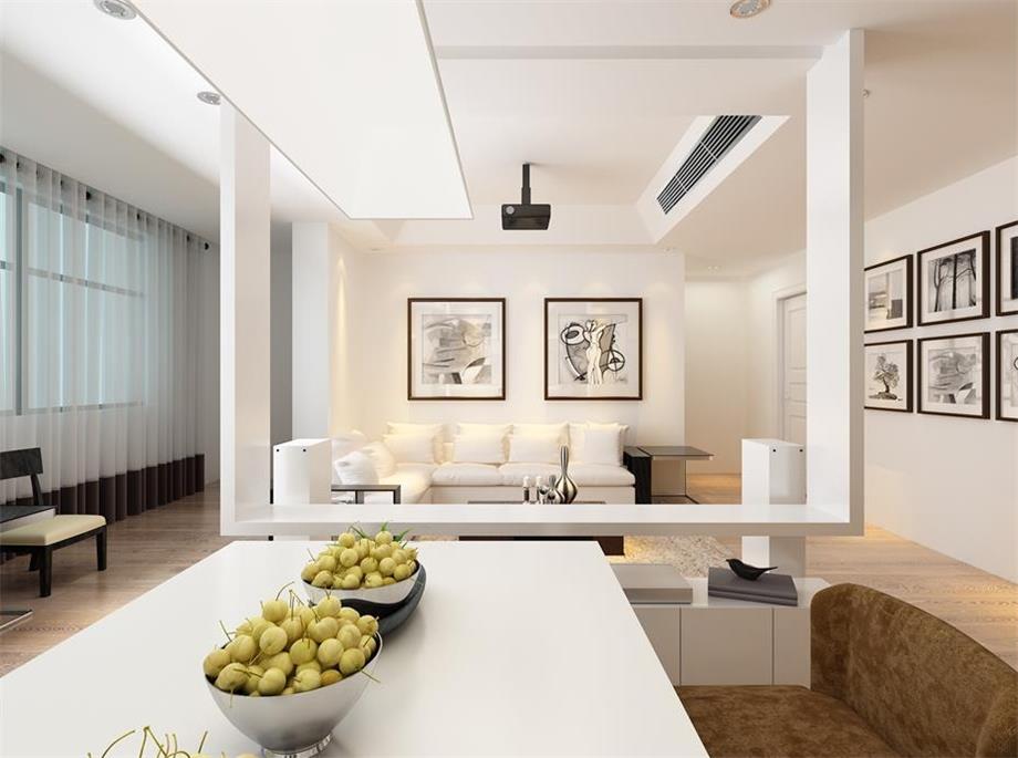 水晶酈城120平極簡風(fēng)格設(shè)計方案