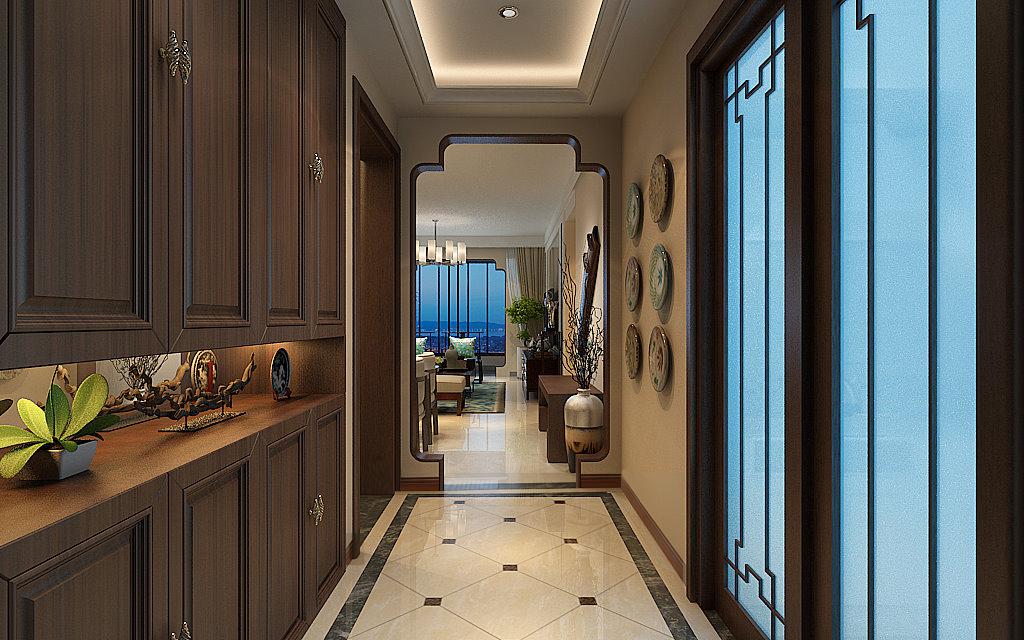 西工新苑107平新中式風(fēng)格設(shè)計(jì)方案