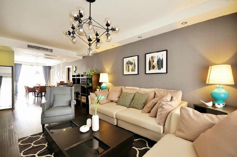 海倫國(guó)際128平現(xiàn)代簡(jiǎn)約設(shè)計(jì)方案