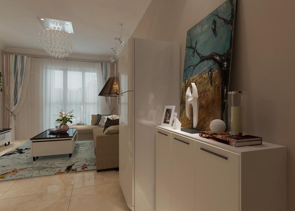 宏府鹍翔九天86平簡約三居室設(shè)計(jì)方案