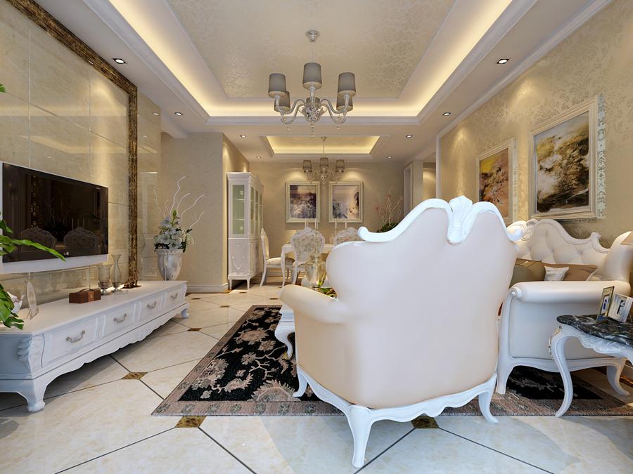 中冶一曲江山140平米現(xiàn)代簡歐