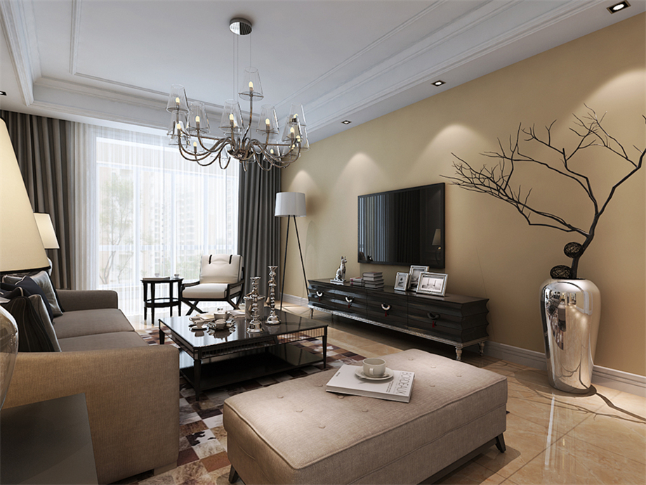 金輝世界城136平米現(xiàn)代簡約風(fēng)格設(shè)計方案