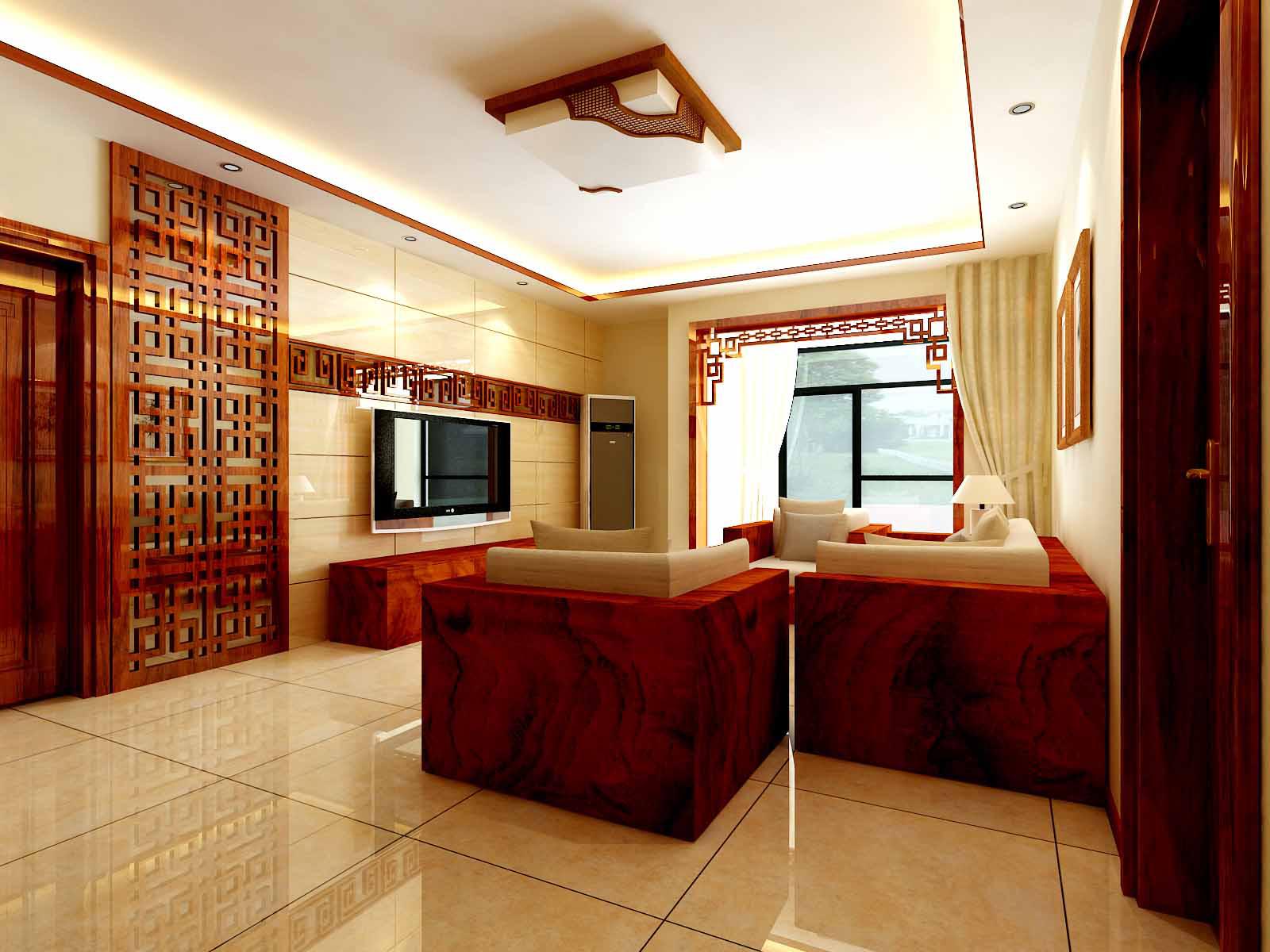 臨潼瑞麟君府180平新中式風格設(shè)計方案